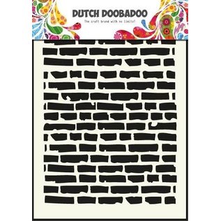 Dutch Doobadoo Dutch Mask Art stencil bricks - A5