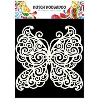 Dutch Doobadoo Dutch Mask Art stencil vlinder A5