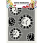 Dutch Doobadoo Dutch Mask Art Clocks & Stripes A4