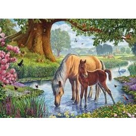 ** Puzzel The Fell Ponies - Steve Crisp 1000st. 48x68cm