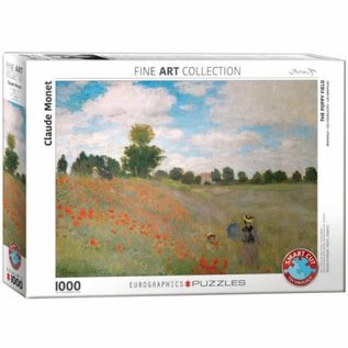 The Poppy Field - Claude Monet (1000) 68 cm x 48 cm