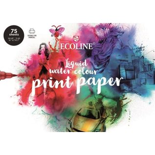 ECOLINE Talens: Printpapier "Ecoline" A4, 21x29.7cm, 150g/m², 75 vellen