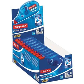 Tipp-ex: Correctieroller "Pocket mouse" 4.2mmx10m - PER STUK