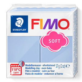 Fimo soft boetseerklei 57g Ochtendbries Blauw