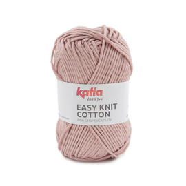 Katia Easy knit cotton 6 Medium bleekrood bad 51362