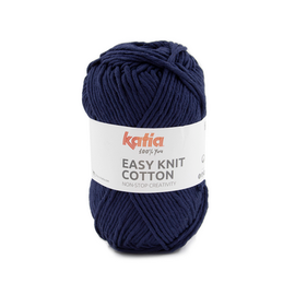 Katia EASY KNIT COTTON 5 Donker blauw 51361