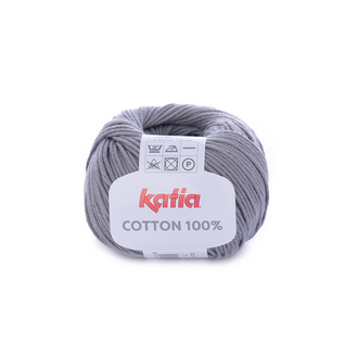 Katia COTTON 100% 15 Medium grijs bad 45141