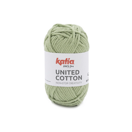 Katia UNITED COTTON 21 Witgroen bad 46562