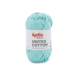 Katia UNITED COTTON 18 Waterblauw bad 46558