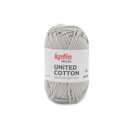 Katia UNITED COTTON 14 Licht grijs bad 46554