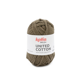 Katia UNITED COTTON 10 Bruingrijs bad 46550