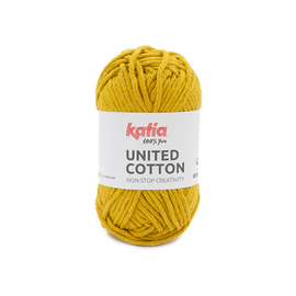 Katia UNITED COTTON 9 Mosterdgeel bad 46578