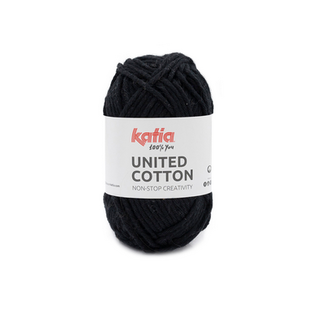 Katia UNITED COTTON 2 Zwart bad 46560