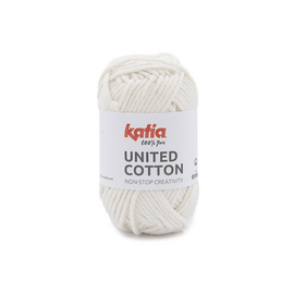 Katia UNITED COTTON 3 Ecru bad 46571