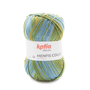 Katia MENFIS COLOR 117 Oker-Groen-Blauw bad 51306
