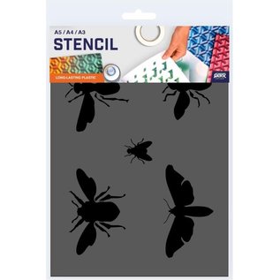 Insecten Sjabloon - A4 Formaat - Kunststof - Stencil