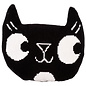 Kruissteekvormkussen kit met rug Eva M Zwarte kat