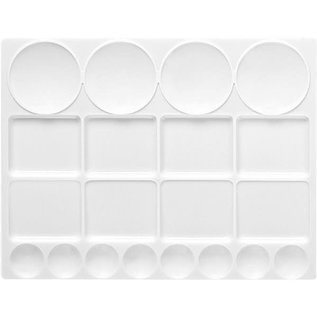 Plastic Palette rectangular 32,0x24,5cm, 20 bowls