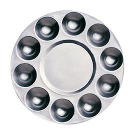 Aluminium Palette Ø 17 cm, 10 bowls
