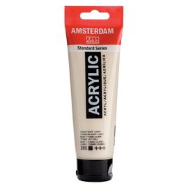 Amsterdam Acrylverf Tube 120 ml 289 Titaanbuff Licht