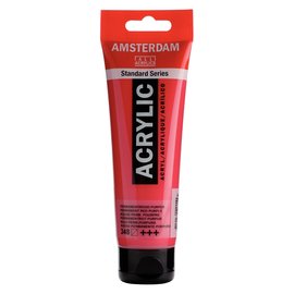 Amsterdam Amsterdam  Acrylverf Tube 120 ml 348 Permanentrood Purper