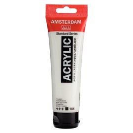 Amsterdam Acrylverf Tube 120 ml 105 Titaanwit