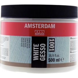 Amsterdam Amsterdam - Wit Gesso 001 Pot 500 ml