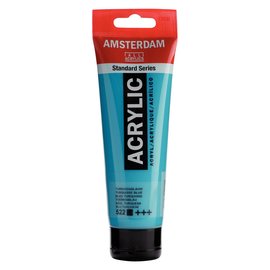 Amsterdam Amsterdam Acrylverf Tube 120 ml 522 Turkooisblauw 522