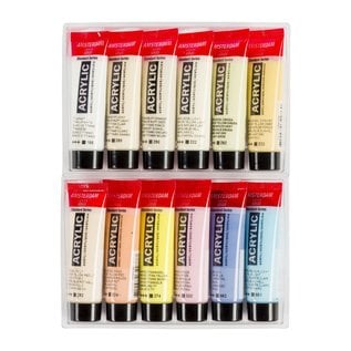 Amsterdam Amsterdam Standard Series Acrylics Pastel Set 12 × 20 ml