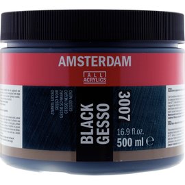 Zwart Gesso 007 Pot 500 ml
