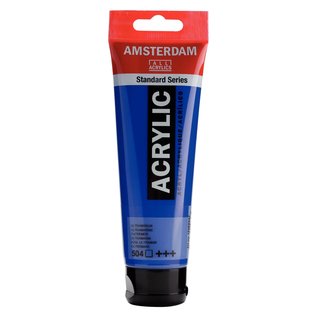 Amsterdam Amsterdam Acrylverf Tube 120 ml 504 Ultramarijn