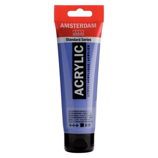 Amsterdam Acrylverf Tube 120 ml 519 Ultramarijnviolet Licht