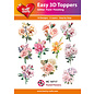 Easy 3D set Pastel Flowers