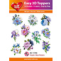 Easy 3D Designs pakket Purple - Blue Flowers