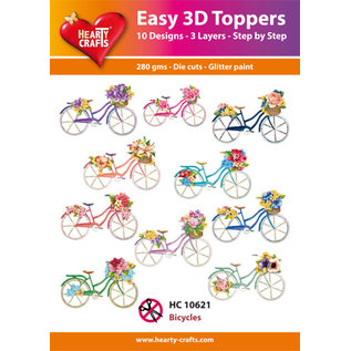 Easy 3D set Bicycles