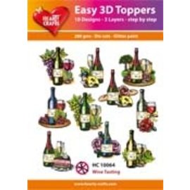 Easy 3D set Wine Tasting