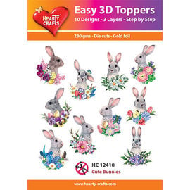 Easy 3D Designs pakket Cute Bunnies