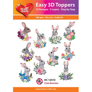 Easy 3D Designs pakket Cute Bunnies