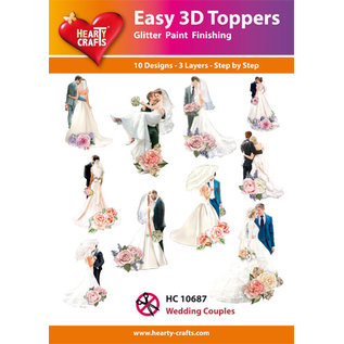 Easy 3D set Wedding Couples