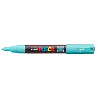 Uni Posca Marker, 0,7 mm lijn, PC-1M, 1 stuk, Water groen