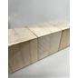 Set van 3 houten kubussen 8x8x8cm