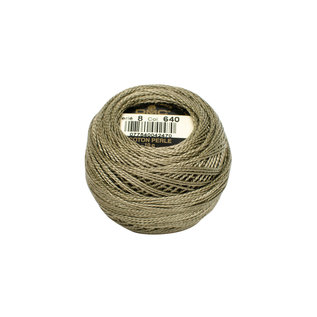 DMC Cotton Perlé 8 borduur- en hardanger garen 10 gram - Kleur 640