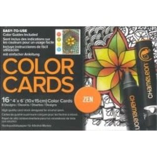 Color cards 10x15 cm 16 styuks