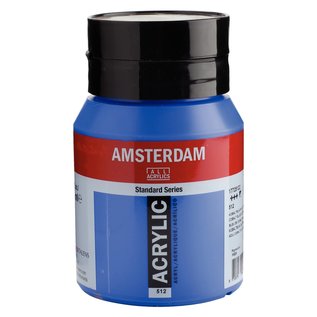 Amsterdam Standard Series acrylverf pot 500 ml Kobaltblauw (Ultramarijn) 512