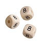 Letterkralen Hout "8" - PER STUK