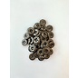 Copy of knoop rond 15mm 10-24 bronskleur per stuk