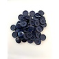 Copy of knoop rond 22mm 46-36 donkerblauw per stuk