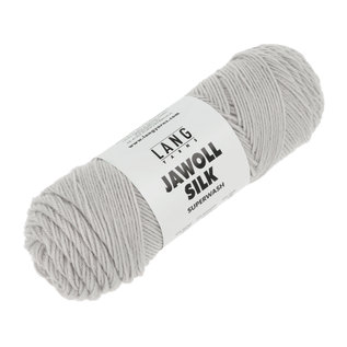 Lang Yarns JAWOLL SILK 0196 licht grijs bad 2223