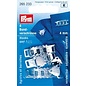 prym ROK-EN BROEKHAKEN 4mm ZILVER