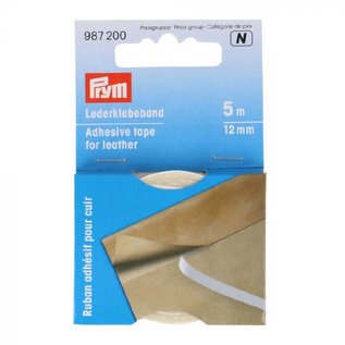 prym Prym Zelfklevende tape voor leder 12mm Transparant